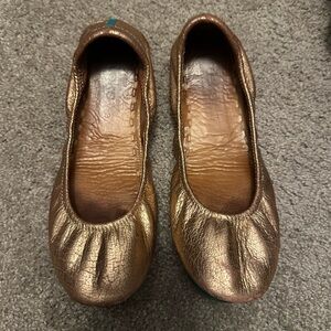 Tieks Rose Gold Ballet Flats